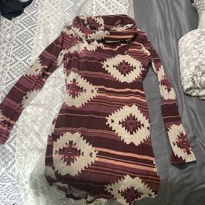 Size M Short Sweater Dress